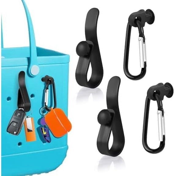 Key Holder for Bogg Bag, Accessories for Bogg Bags Original X Large, Insert Charm Carabiner Keychain for Beach Bag
