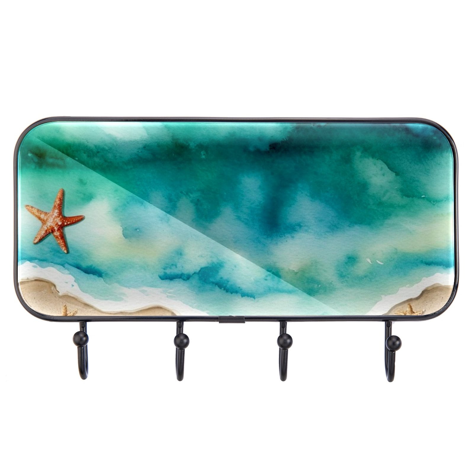 Key Holder for Wall Decorative, Key Rack for Hallway Kitchen Farmhouse