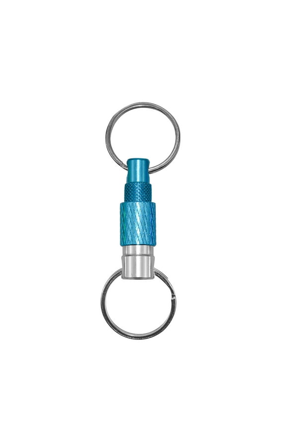 Key Holder with Easy Separation Pull Apart Keychain Feature Metal Detachable Keychain Practical Key Organize
