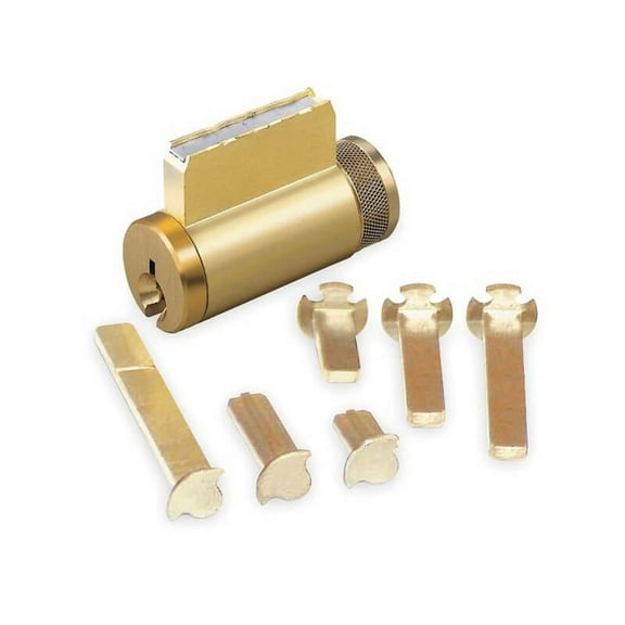 Key In Lever Deadbolt Cylinder SC1 Keyway US4 Satin B...