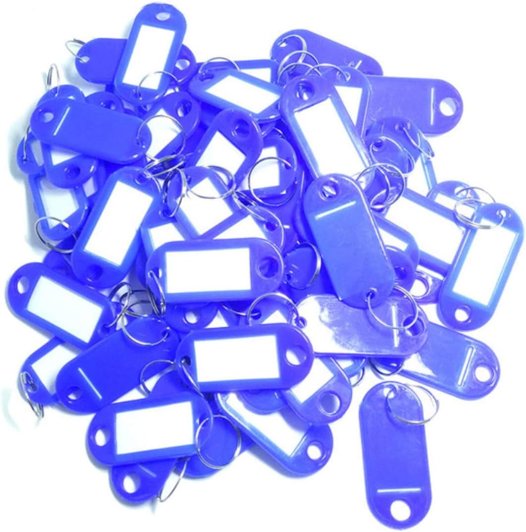 Key Labels, 100PCS Key ID Tags Key Labels Tags Plastic Key Tags, Tags