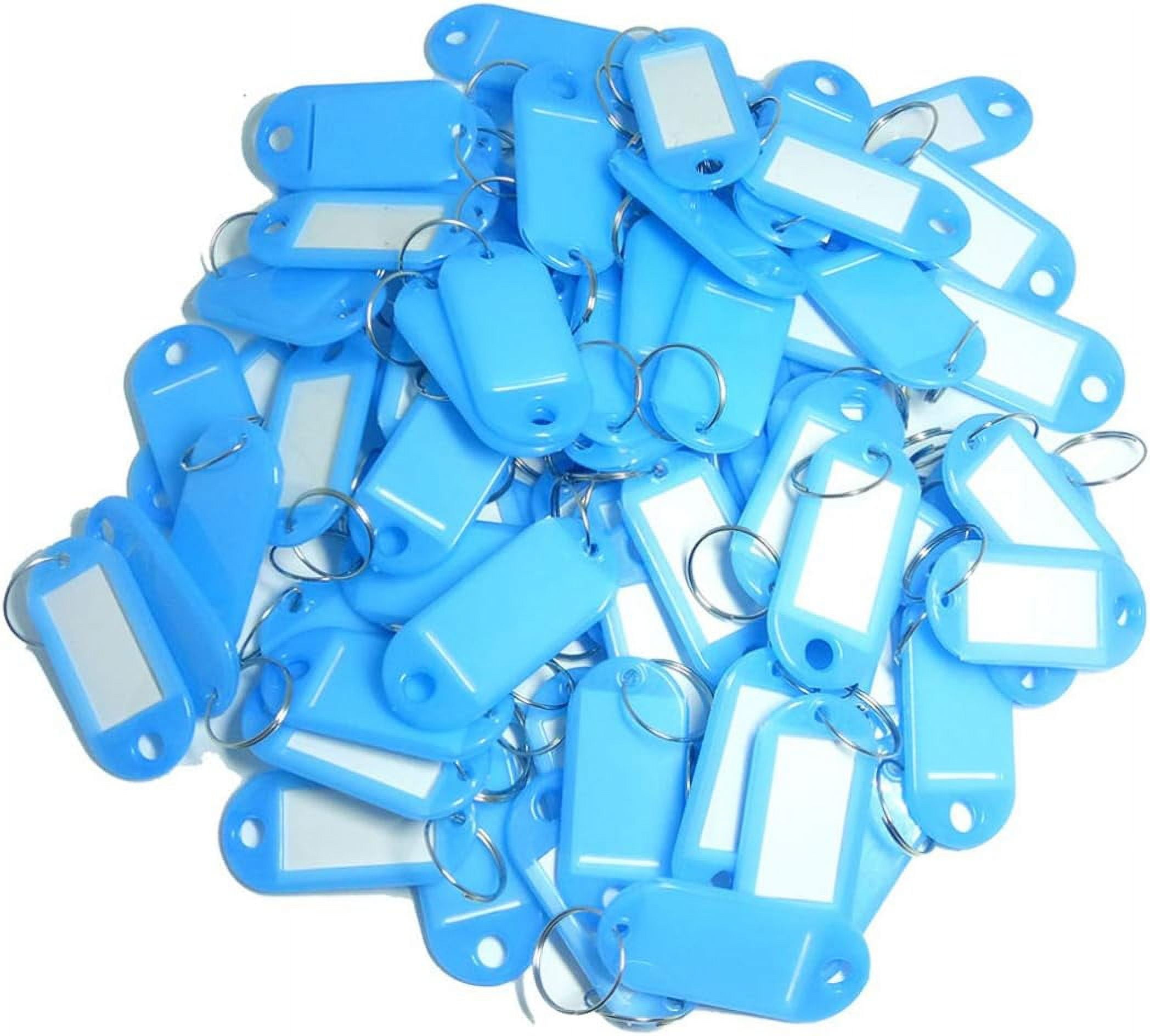 Key Labels, 100PCS Key ID Tags Key Labels Tags Plastic Key Tags, Tags ...