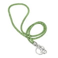 thumbnail image 1 of Key Lanyard for Women, 8 Inch Cute Rhinestone Keychain Sparkle Key Ring Bling Strap Neck Lanyard for Car ID Card Purse Wallet Bag, Green, 1 of 7