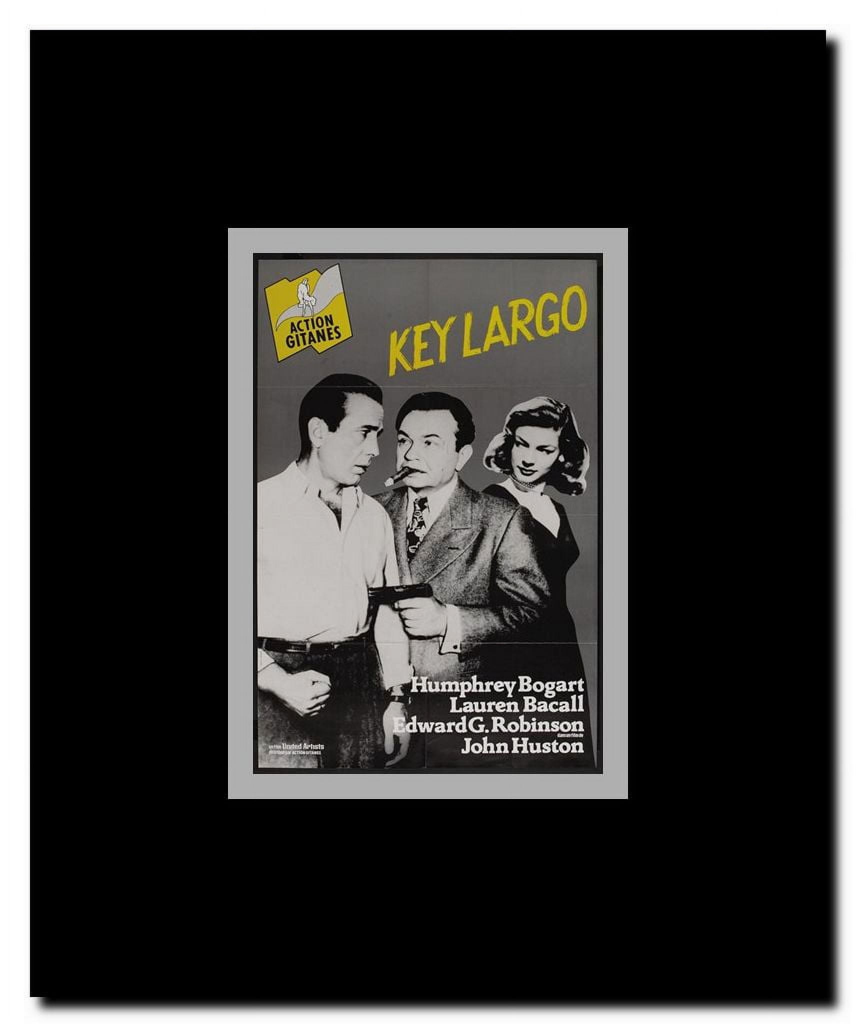 Key Largo Framed Movie Poster