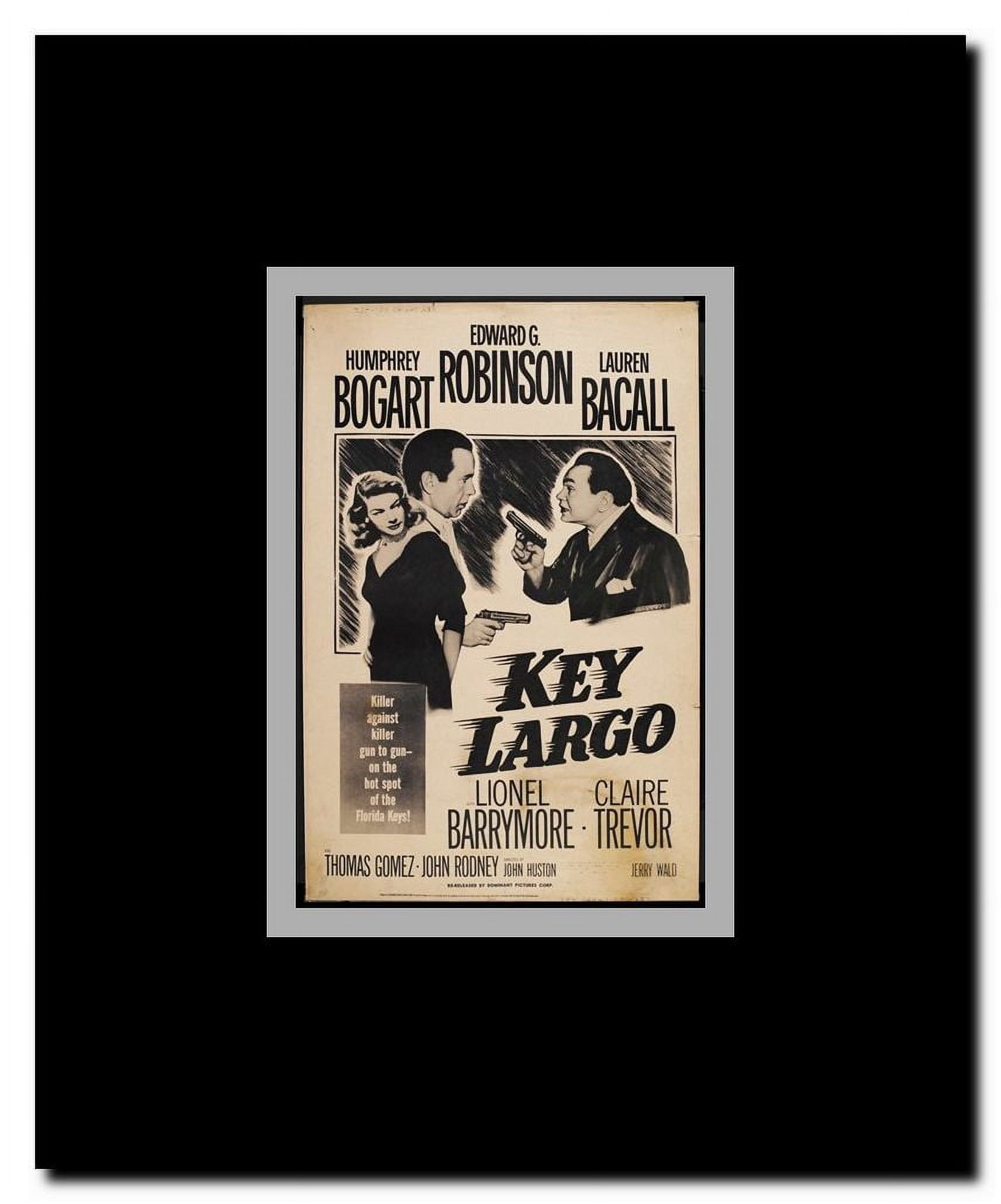 Key Largo Framed Movie Poster