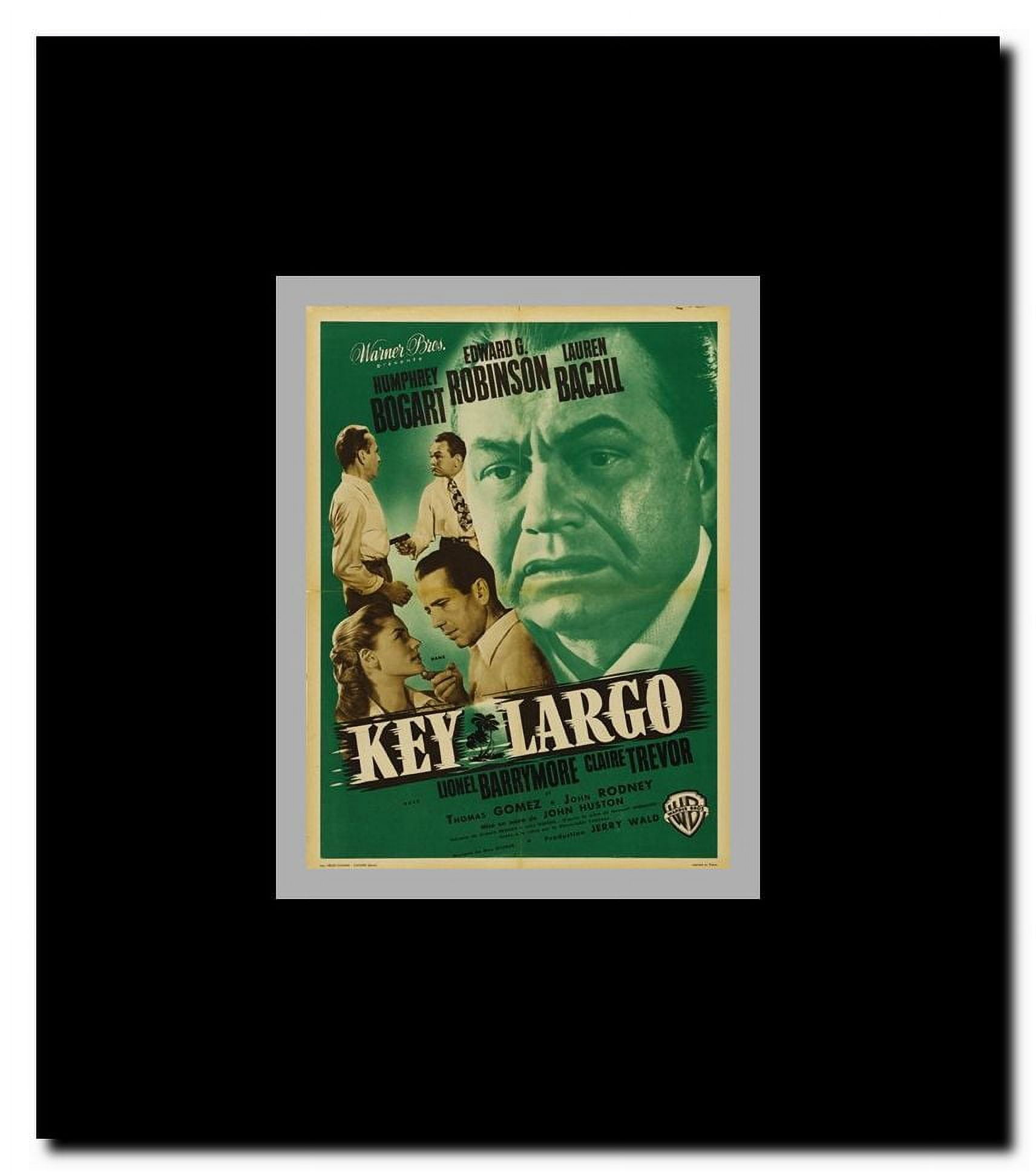 Key Largo Framed Movie Poster