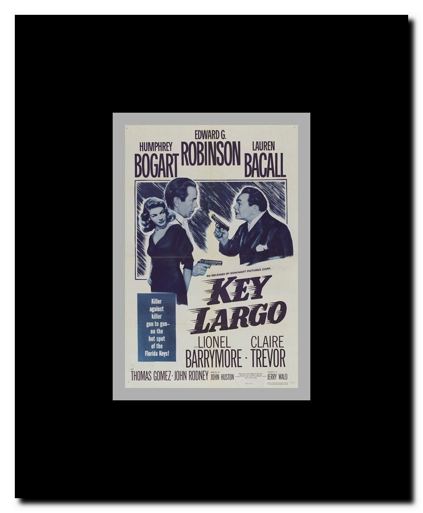 Key Largo Framed Movie Poster
