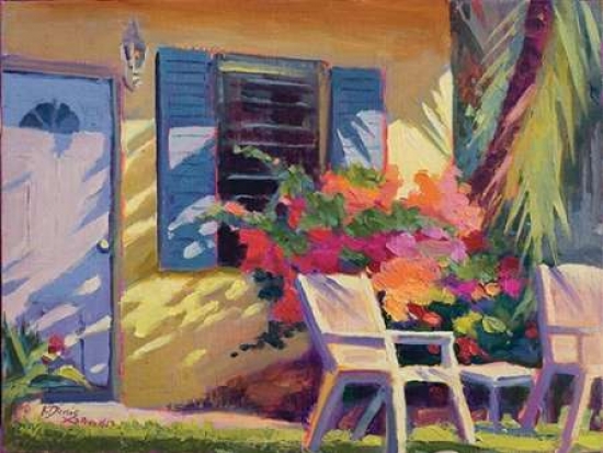 Key Largo Morning Canvas Art - Kathleen Denis (18 x 24)