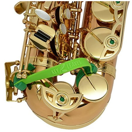 Key Leaves Saxophone Key Props, Silicone Sax Pad Saver for Alto, Tenor, Bari, and Bass Saxophone