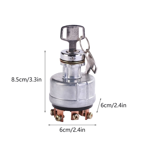 Key Lgnition for Excavator EX200-1 with 6 Pins 2 Keys