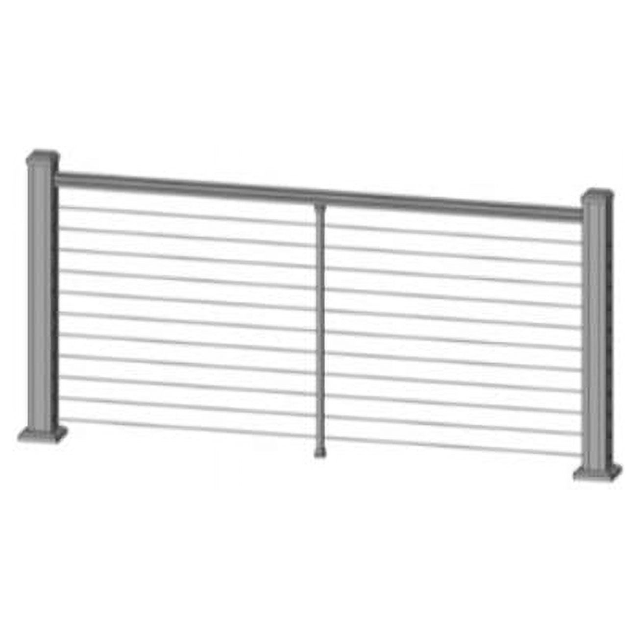 KeyLink Fencing & Railing 12121336611 36 in. x 6 ft. Horizontal Cable