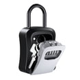 thumbnail image 1 of Key Lock Box, AMIR key Box 4 Digit Combination Lock box 5 Keys Capacity Key Storage Box for Car Home Warehouse Realtors, 1 of 9