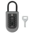 Key Lock Box Code Access Weather Resistant Wall Mount Safety Lock Box