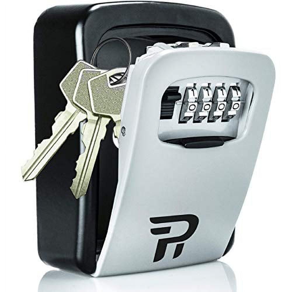 Key Lock Box for Outside Rudy Run Wall Mount Lockbox for House Keys