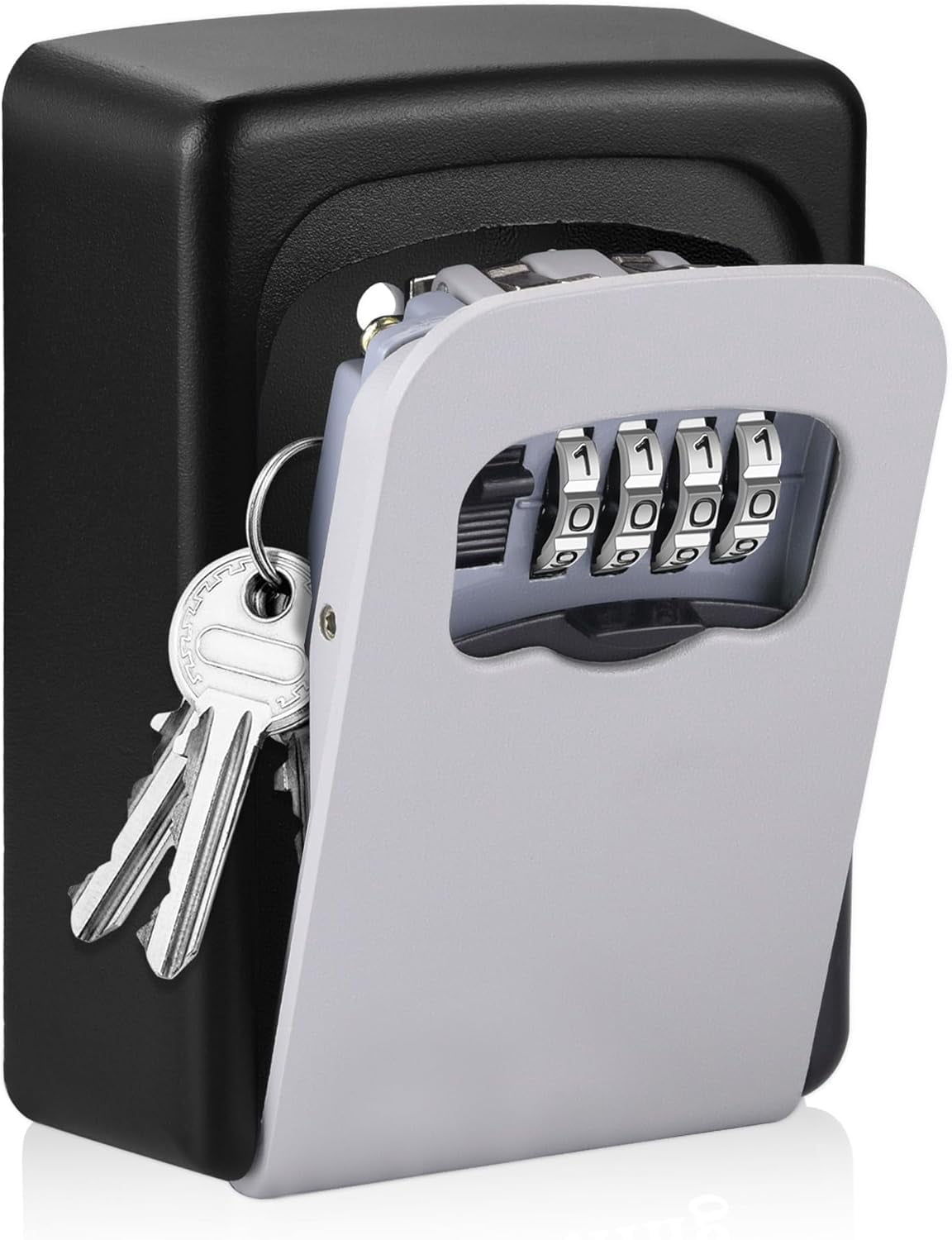 Key Lock Sturdy Key Lock Box for Outside - Sturdy and Durable Lock Box for House,5 Key ...