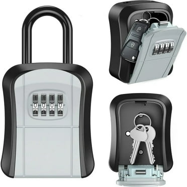 SAFEGUARD (2 Pack) Lock Box with Cable | Personalized 3-Digit ...