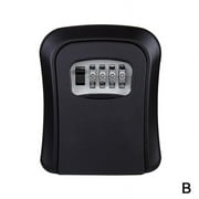 Key Lock Box Wall Mounted Key Safe Box Weatherproof 4 Digit Combination Key M1J1