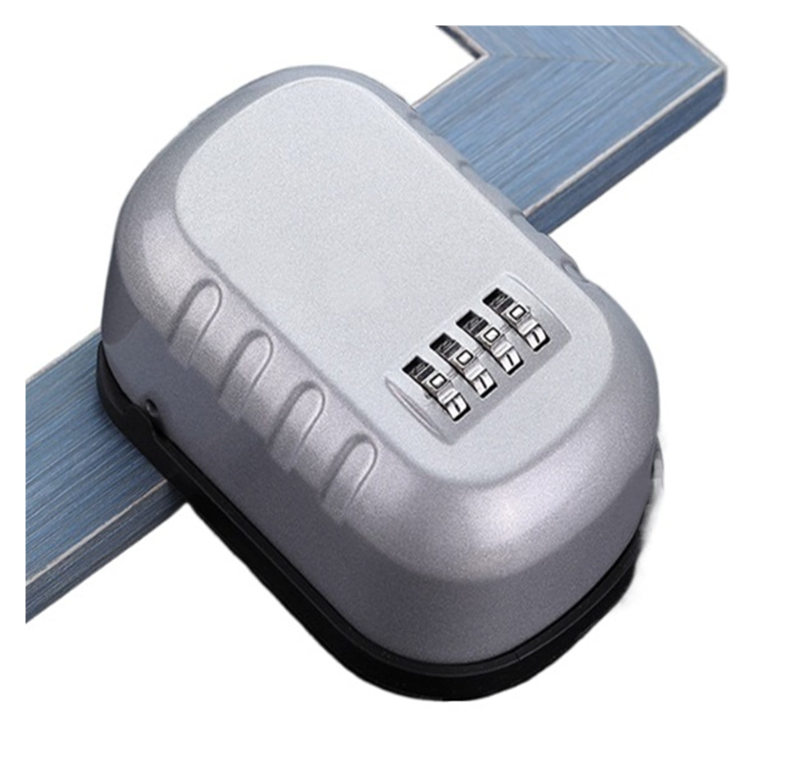 Key Lock Box , Wall Mounted 4 Digit Combination Key Storage Lock Box Aluminum Alloy Key Safe Box Indoor Outdoor Keys Storage Boxs ,Prevent Theft
