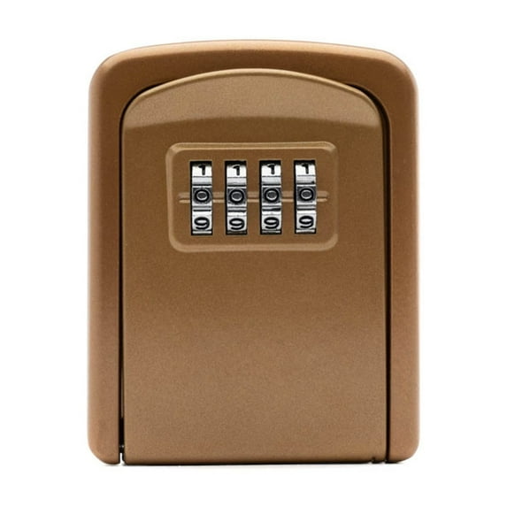 Key Lock Box , Wall Mounted Stainless Steel Key Safe Weatherproof 4 ...