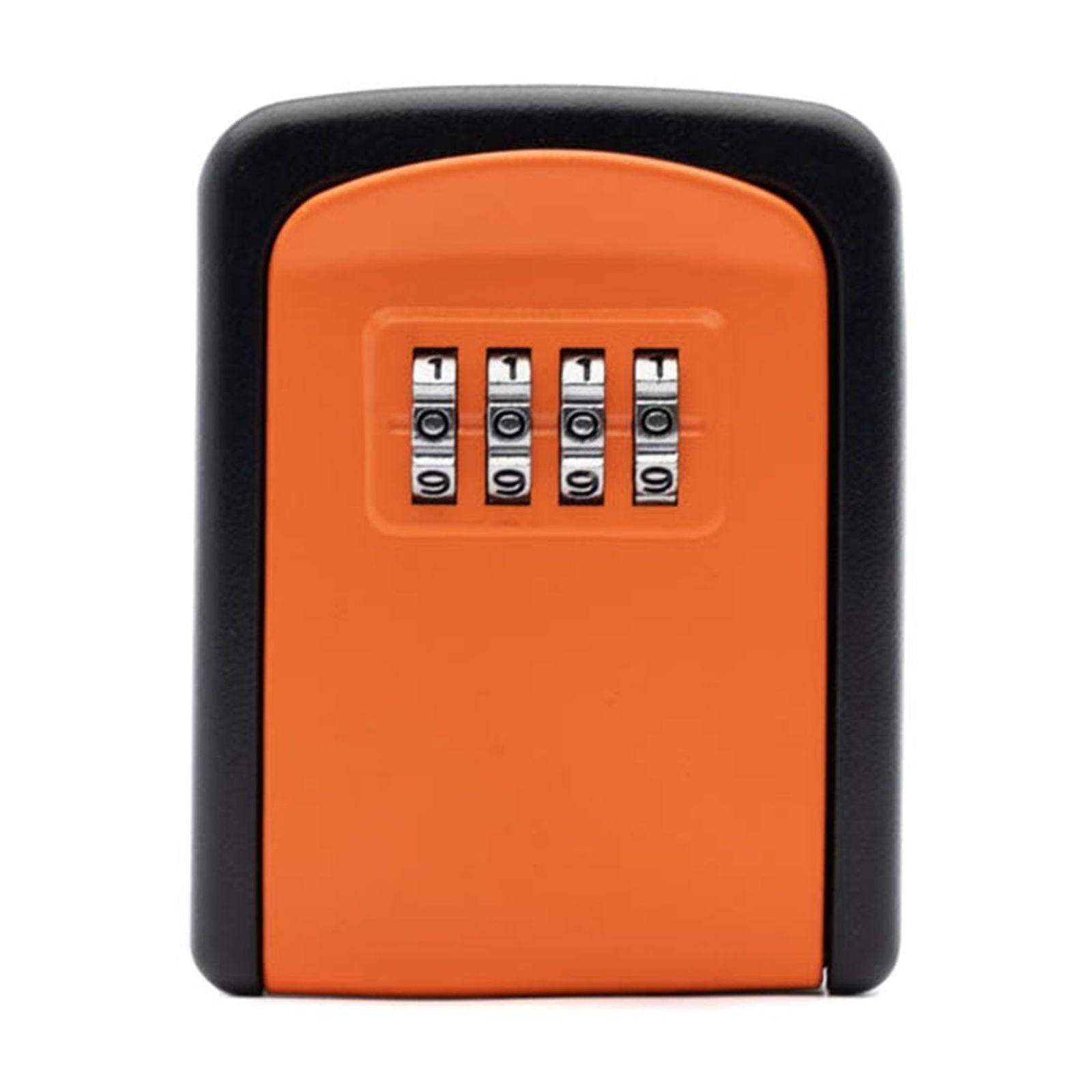 Key Lock Box , Wall Mounted Stainless Steel Key Safe Weatherproof 4 Combination Key Storage Lock Box for Indoor and Outdoor Use ,Upgraded Security Combination Lock