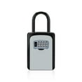 thumbnail image 1 of Key Lock Box,Weatherproof 4 Digit Combination Password Key Storage Security Lock Box Indoor Outdoor Key Safe Lock Box ,Upgraded Security Combination Lock, 1 of 7