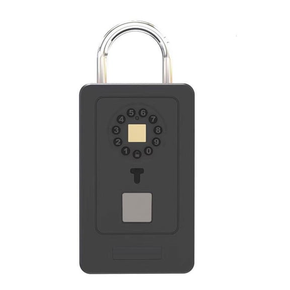 Key Lock Box Wireless Lockboxes Secure Fingerprint Unlock Wireless Key Safe