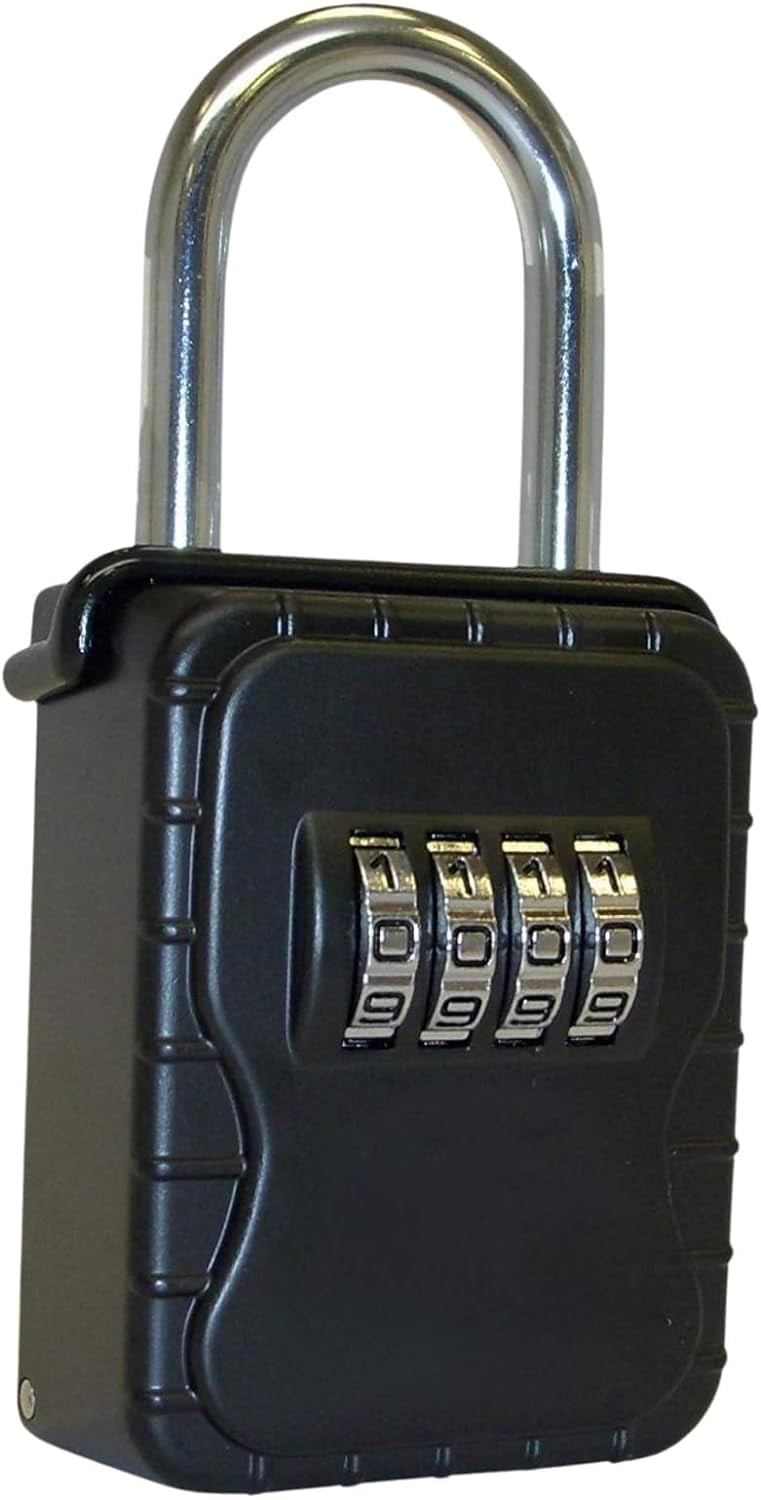 Key Lockbox Hide A Key Outdoor Hanging Lock Box Keysafe For Keys With Set Your Own 4 Digit