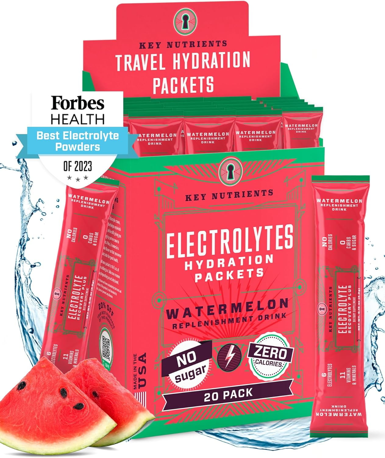 Key Nutrients Electrolytes Powder Electrolyte Drink Mix Hydration