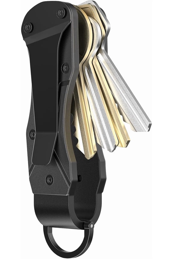 Key Organizer Tactical Innovative Keychain Compact Keys Organizer Key Chain Smart Keyholder Secures 2-6 Keys