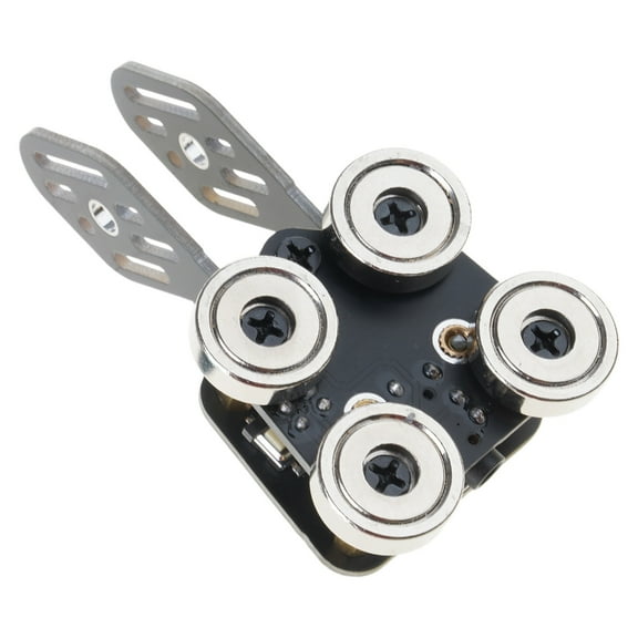 Key Paddles with Magnetic Base CW Morse Key Telegraph for Radio Mini CW Key Automatic Morse Code Key Double Paddles