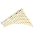 thumbnail image 1 of Key Pan Flute Set, 18 Pan Flutes School Teaching Instrument, for Boys and Girls, Random Color, 1 of 7