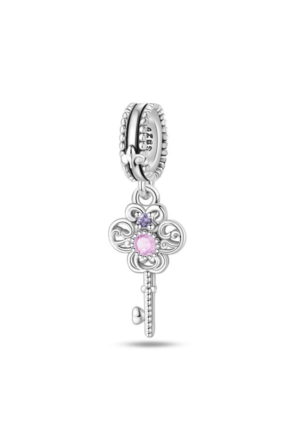 Key Pendant Charm, Compatible with Most Bracelet, Charm for Bracelet
