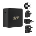thumbnail image 1 of Key Power 60W USB C Travel Adapter, Type C Foldable Wall Charger for Laptop Tablet Smartphone, MacBook Dell XPS Chromebook Pixel MateBook iPad iPhone Nintendo Switch etc. (Include AU/ EU/ UK Plugs), 1 of 6