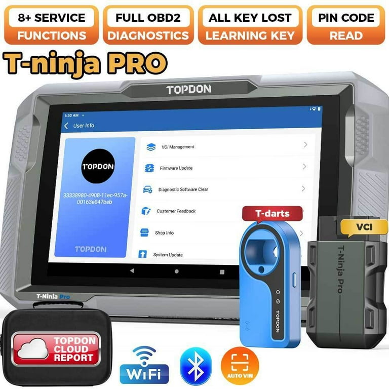 T-Ninja Box for keys & immobilizer, use with TopDon Phoenix scan tools