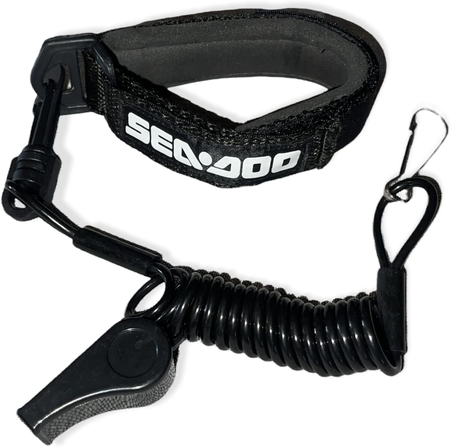 Watercraft Safety Tether JLP Replacement - Marine Grade Safety Tether With  Whistle Sea Doo Key Lanyard