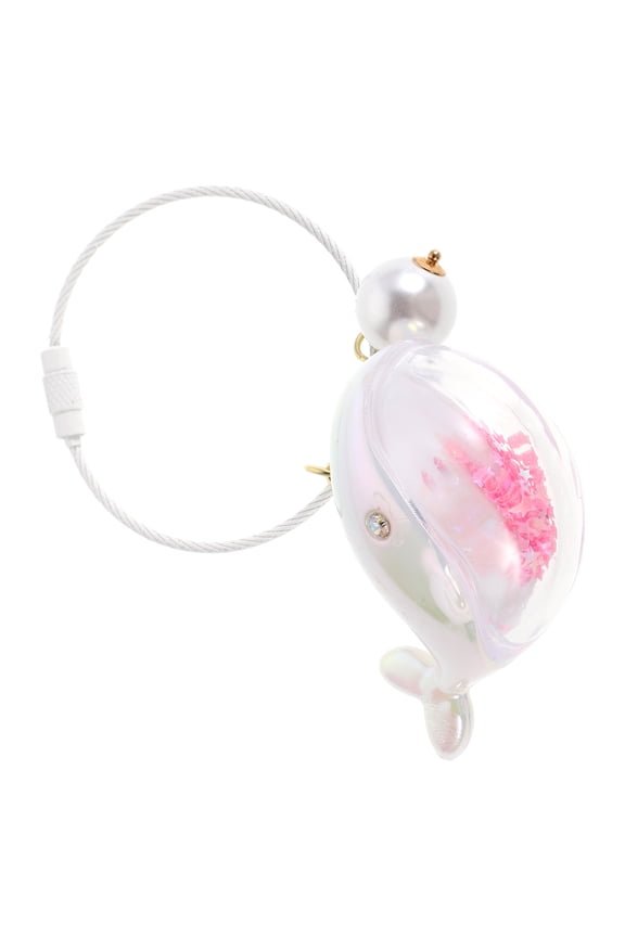 Whale Ornament Whale Shaped Backpack Decor Hanging Keychain Whale Keychain Decor Lovely Whale Decor Cute Keychain Accessory Cute Key Chain Accessory