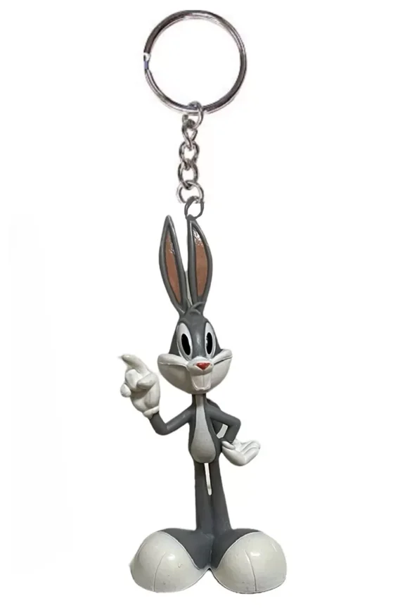Key Ring Keychain Figurine Figure Pvc Charm Tunes Rabbit Charm