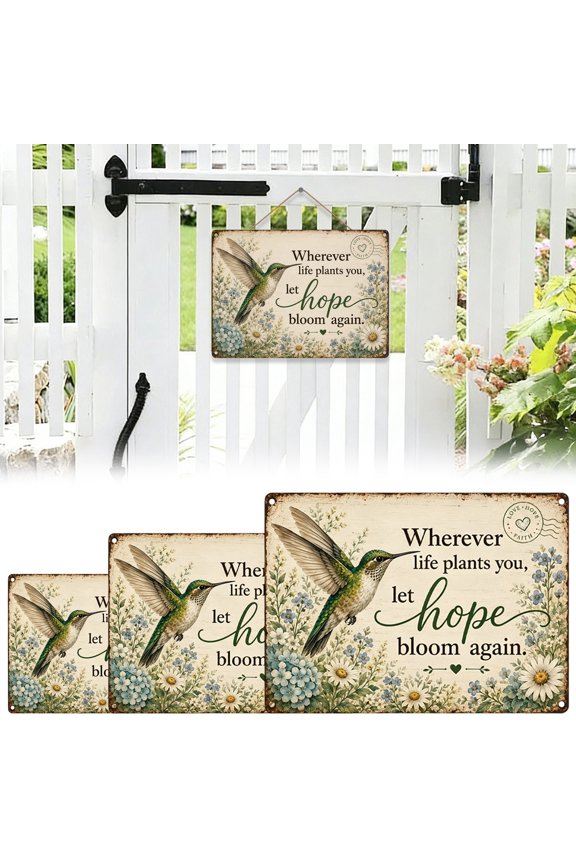 Key Ring Metal Hanging Ornament Rustproof Bird Wall Art Plaque Meaningful Design For Housewarming Decor Clear