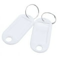 thumbnail image 1 of Key Ring Tags(100pcs white), 1 of 8