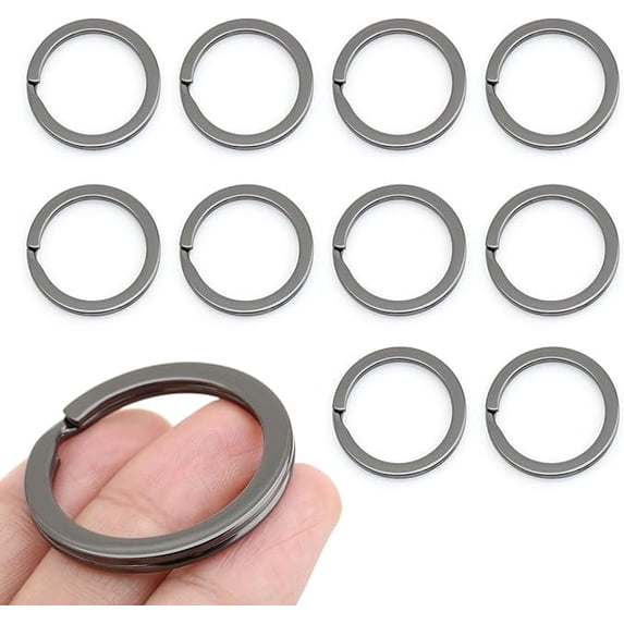Kar Key Rings Key Rings Quality Keychain Rings Metal Flat Split Rings for Car Keys ...