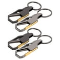thumbnail image 1 of Key Rings for Car Keys Man 4 Pcs Men's Keychain Pendant Keychains Accessories Zinc Alloy, 1 of 6
