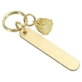 thumbnail image 1 of Key Rings for Keychains, 2 Inch Length Copper Strip Pure Brass Keychain, 1 of 5