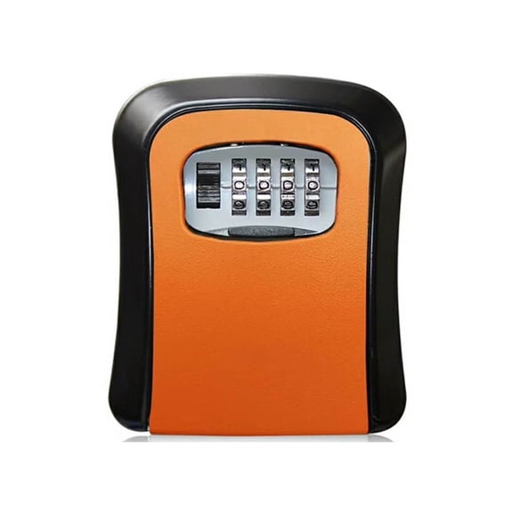 Key Safe Box Key Storage Secret Box Organizer 4 Digit Combination Password Security Code Lock ,Additional Security