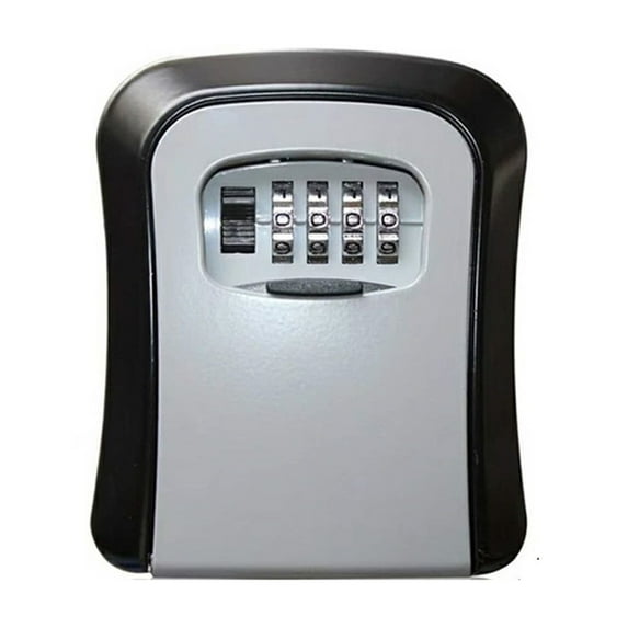 Key Safe Box Key Storage Secret Box Organizer 4 Digit Combination Password Security Code Lock ,Compact Design