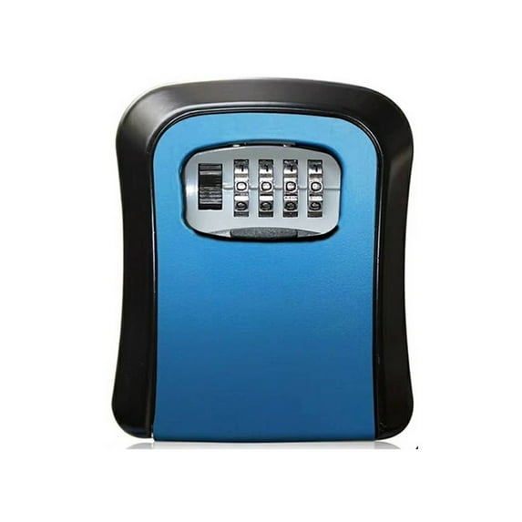 Key Safe Box Key Storage Secret Box Organizer 4 Digit Combination Password Security Code Lock ,Compact Design