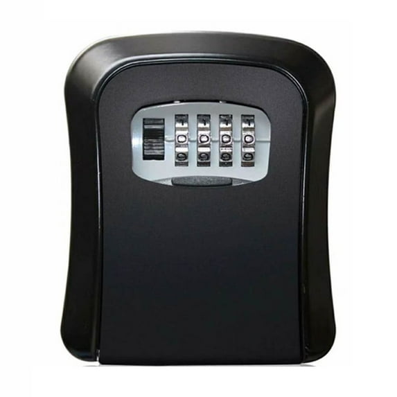 Key Safe Box Key Storage Secret Box Organizer 4 Digit Combination Password Security Code Lock ,Compact Design