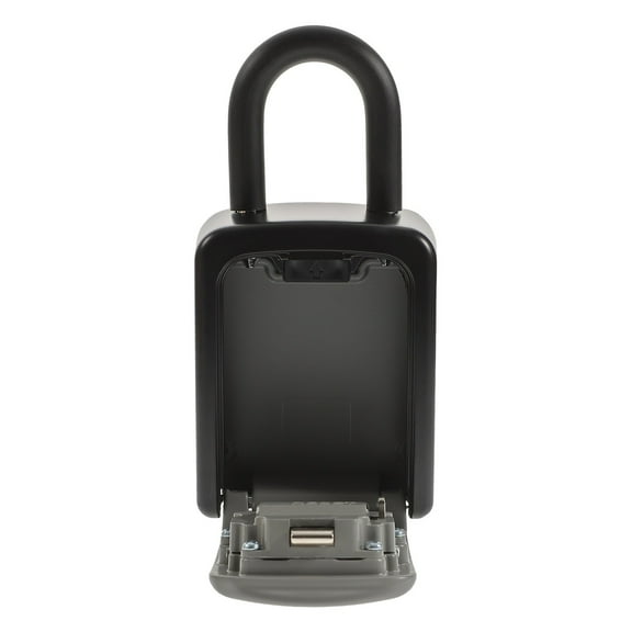 Key Safe Box Outdoor , Lock Key Safe Storage Package Outdoor Wall Mount Cell Locker Money Portable House Code Hider Fireproof Metal Office Mounted