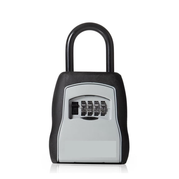 Key Safe Box Outdoor, Lock Outdoor Key Safe Box Keys Storage Box Padlock Use Password Lock Alloy Material Keys Hook Security Organizer Boxes ,Upgraded Security Combination Lock