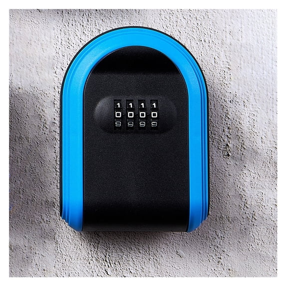 Key Safe Box Weatherproof Wall Mounted Key Lock Box 4 Digit Code Outdoor Key Security Storage Case ,Multiple Options Available