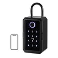 thumbnail image 1 of Key Safe Fingerprint Bluetooth Wifi Digital Key Box App Remot ,House, Apartment, Office Key Storage, 1 of 5